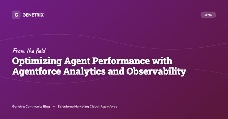 Optimizing Agent Performance with Agentforce Analytics and ...